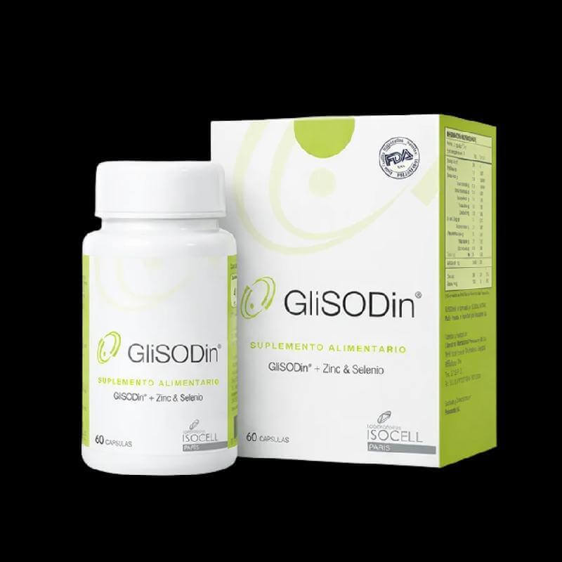 GliSODin Antioxidante Sistémico - Rejuvenece, evita caída pelo, Hidrata, Da Brillo, desinflama, mejora rosácea y acné. ? BEST UP ?