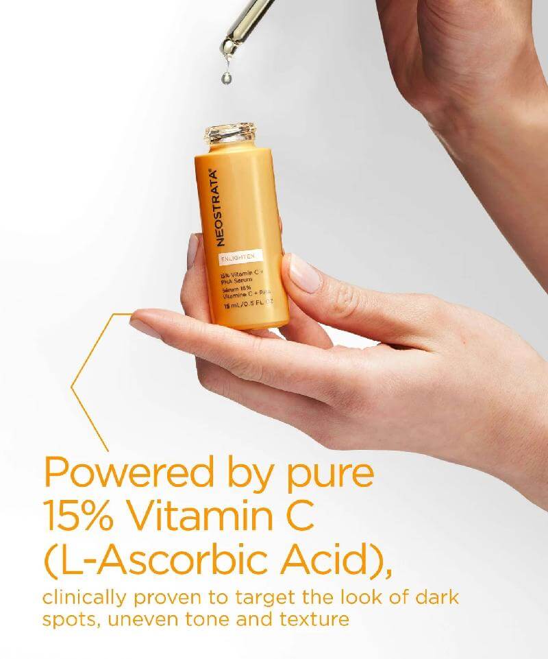 Serum 15% Vitamin C+ PHA - Serum Antioxidante Despigmentante Uso AM