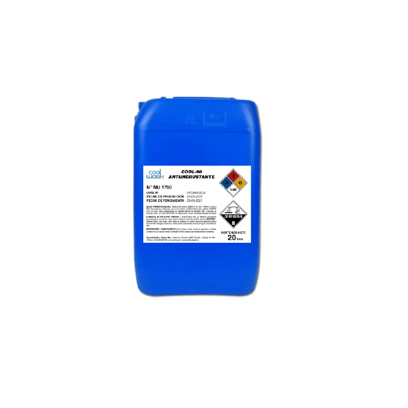 Antiincrustante, 20 Kgs.